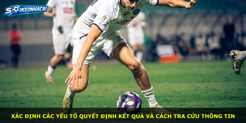 Xác định các yếu tố quyết định kết quả và cách tra cứu thông tin